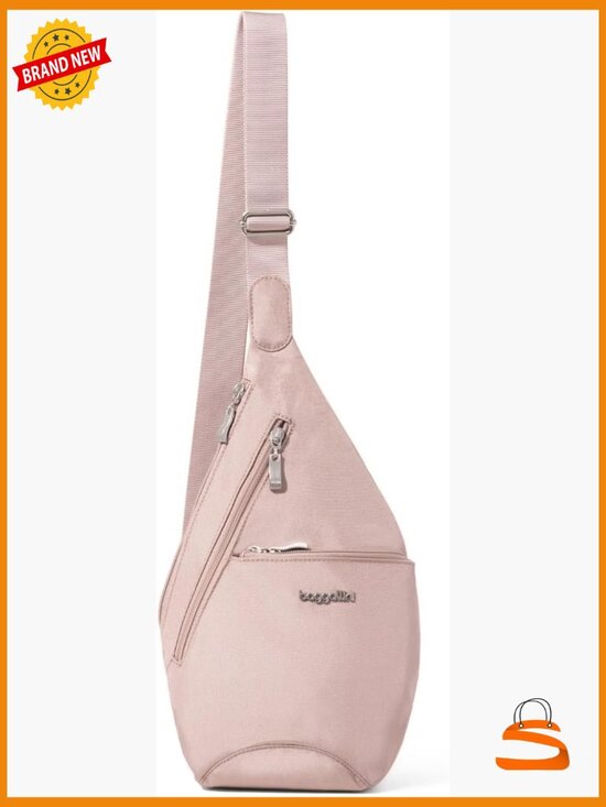 Convertible Sling Crossbody Backpack Nylon Lightweight Travel Bag